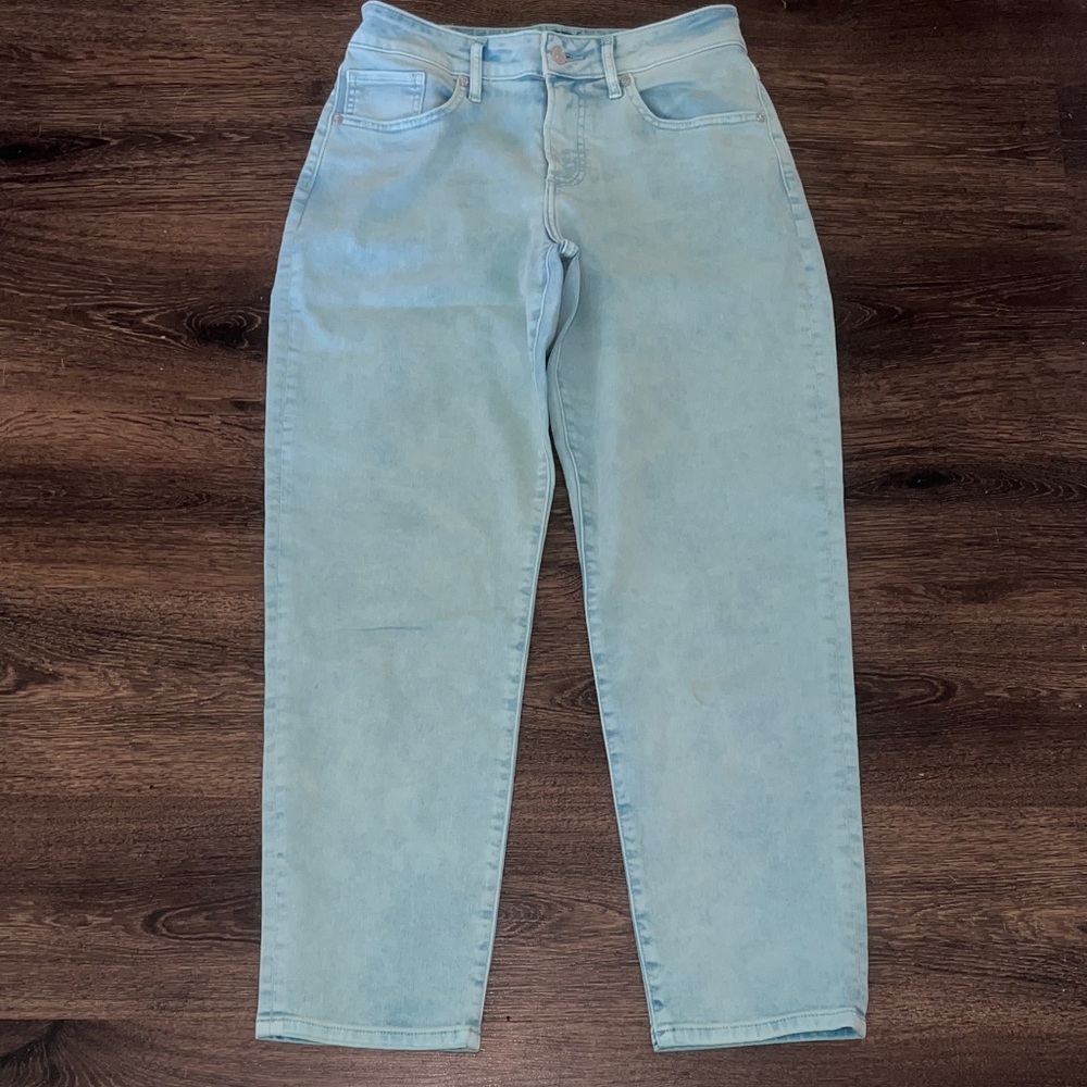 Express Light Blue Boyfriend Jeans size 4